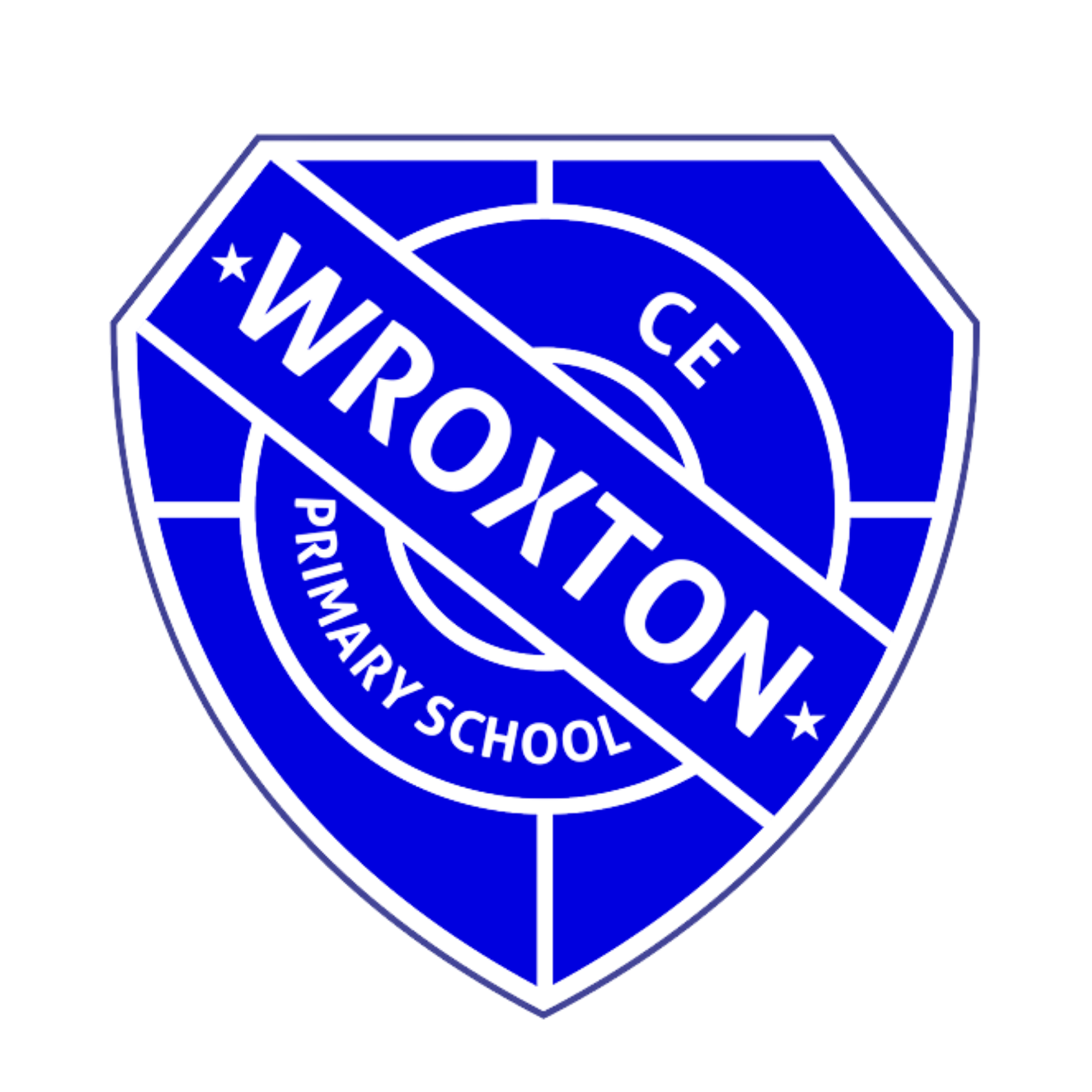 Logo for <span>Wroxton C of E</span><span>Primary School</span>